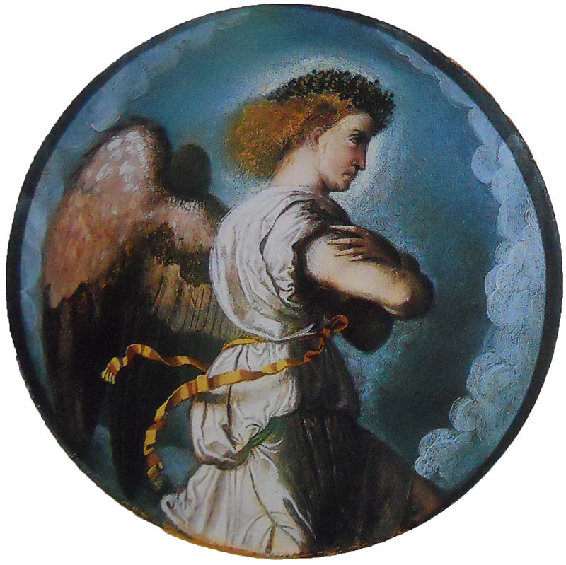 128-Alessandro Bonvicino-Moretto-L'angelo annunciante-Brescia